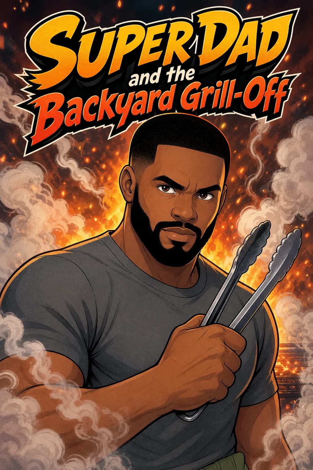 A second cover drawn for the same sample story about Marcus.